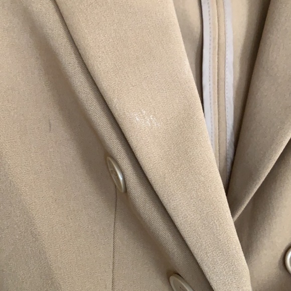 Express Asymmetrical Blazer - Tan 2 - Picture 6 of 6